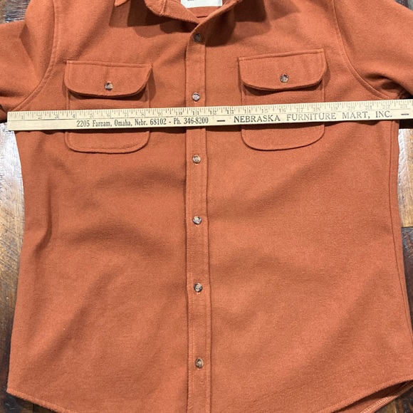 Hamilton Rust Button-Up Shirt - Picture 8 of 8